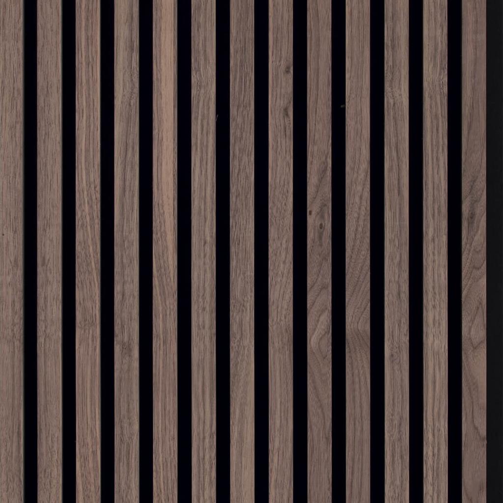 "Dark Oak" - Panneau mural acoustique 280x60cm