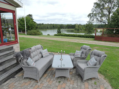 Ensemble de jardin Texel - Inclus des coussins