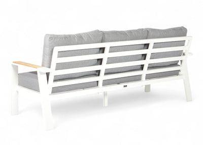 Canapé-Chaise en Aluminium – Blanc – SALTO LAND
