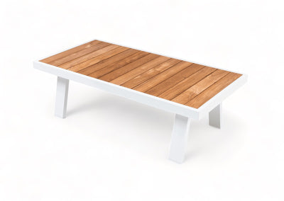 Canapé-Chaise en Aluminium – Blanc – SALTO LAND