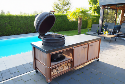 Grande cuisine extérieure Big Green Egg