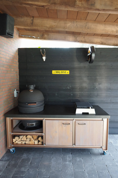 Grande cuisine extérieure Big Green Egg