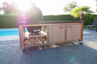 Grande cuisine extérieure Big Green Egg