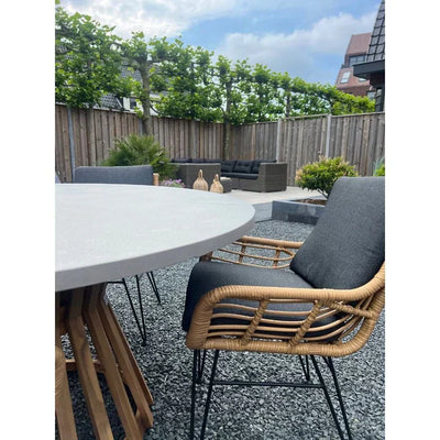 NOVA Ensemble de jardin 5 pièces (y compris le set de coussins)