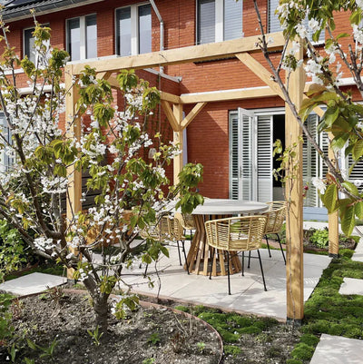 NOVA Ensemble de jardin 5 pièces (y compris le set de coussins)
