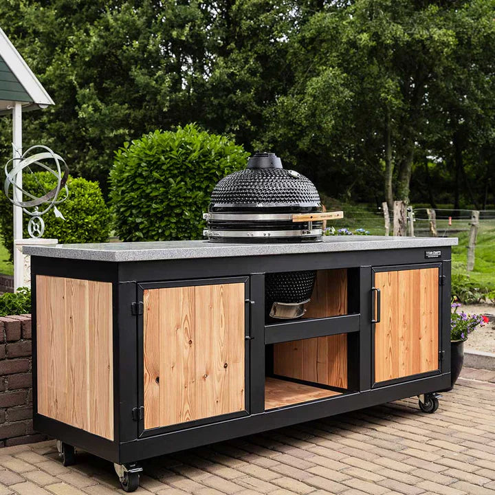 Grande cuisine extérieure Big Green Egg