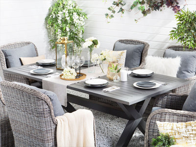 Ensemble de jardin NOVA avec coussins